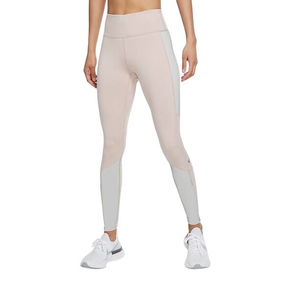 Nike High‎ Rise Epic Lux Tight Fit Running Division Leggings in Pink Size Large - Picture 1 of 9